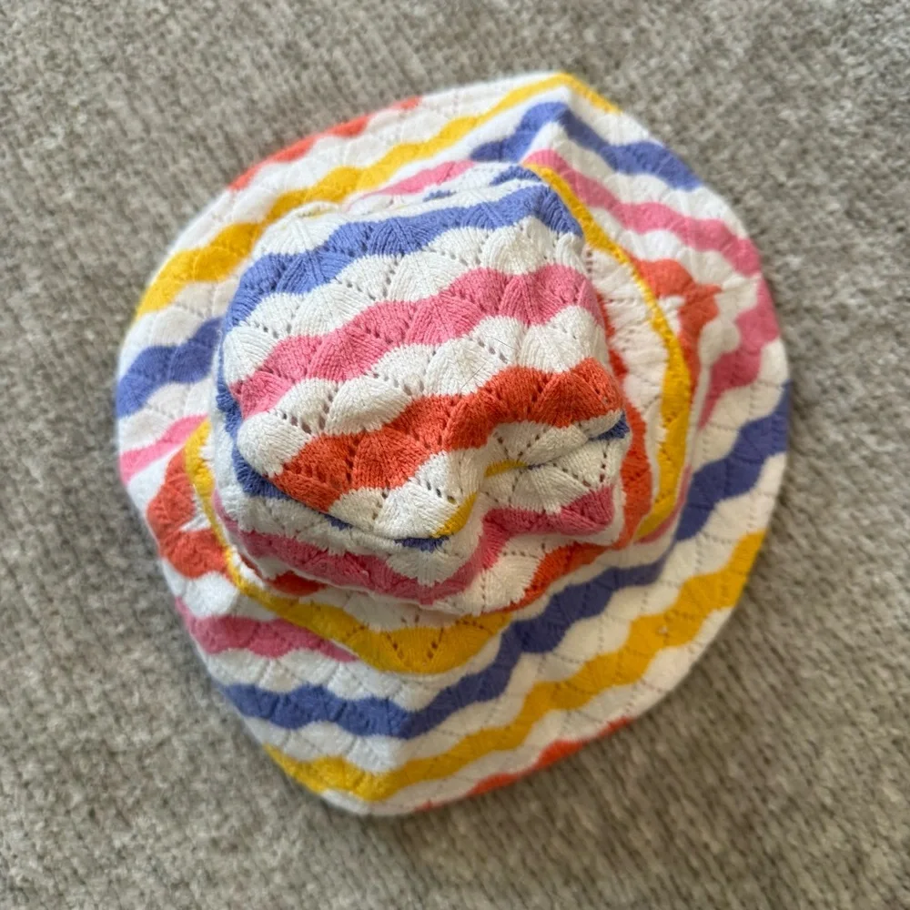 Janie‎ and Jack Rainbow Textured Bucket Hat Size 4–5